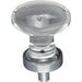 Jeffrey Alexander Harlow 1-1/4" Length Oval Knob