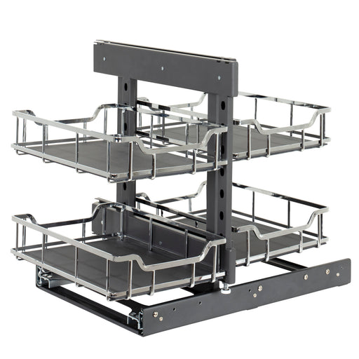 Hardware Resources 15" Polished Chrome STORAGE WITH STYLE® Blind Corner Organizer