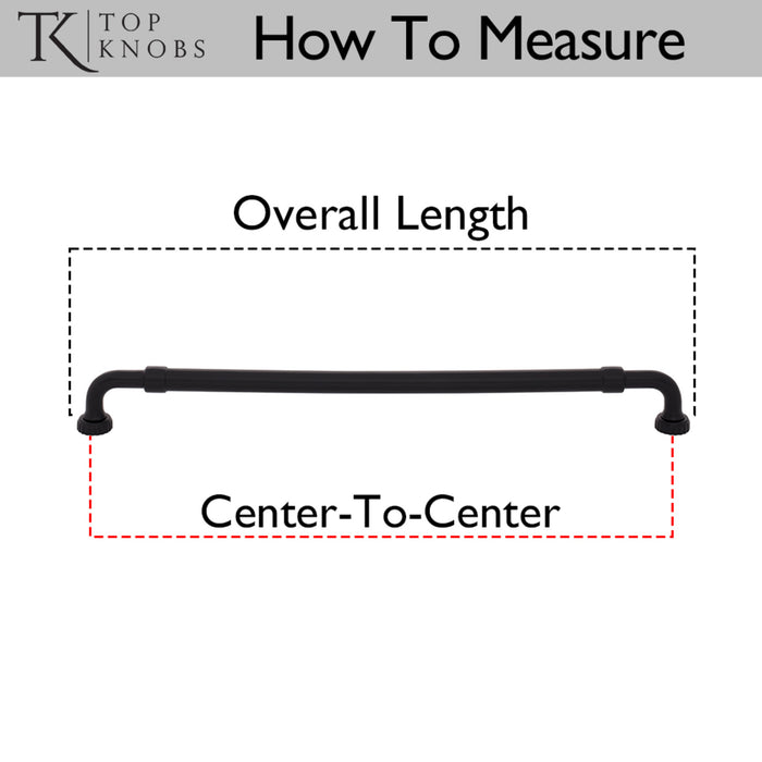 Top Knobs Holden 6 5/16" Center to Center Bar Pull