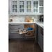 Grey and White Blind Corner Swingout for Openings on the Right of the Blind