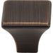 Jeffrey Alexander Marlo 1-1/8" Length Square Knob