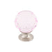 Top Knobs Pink Crystal 1 3/8" Diameter Round Knob