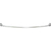 Elements 56"-72" Polished Chrome Adjustable Curved Shower Curtain Rod - Retail Packaged