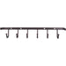 Hardware Resources Brushed Oil Rubbed Bronze Screw-Mount Belt Rack