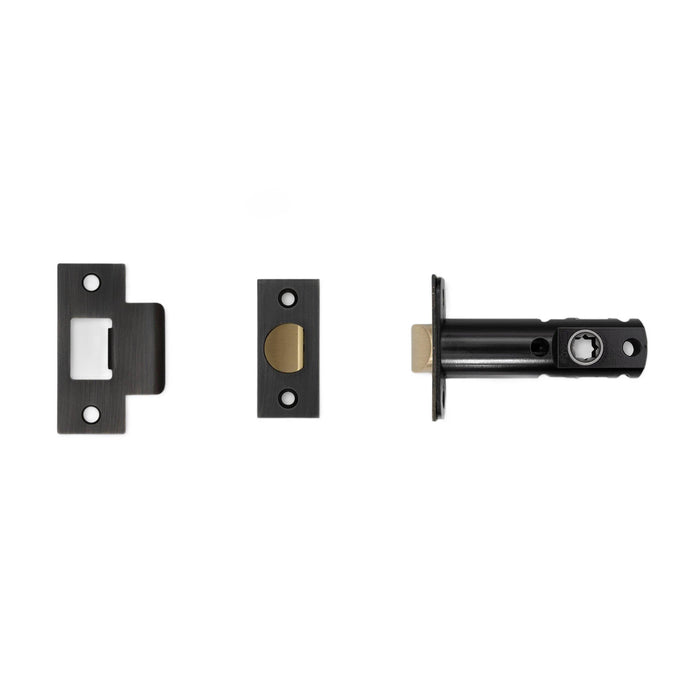 TUBULAR LATCH / DOOR KNOB / PASSAGE / - 3-3/4" - Cut Out 2