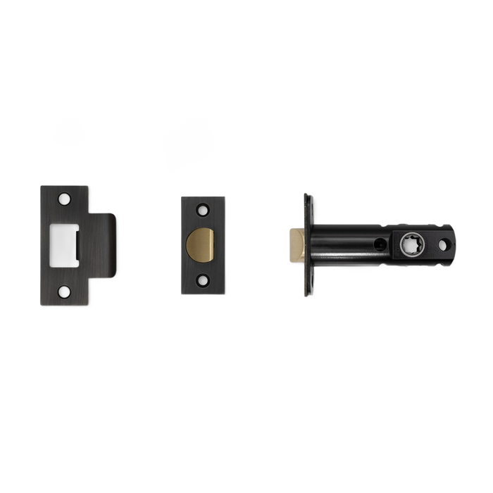 TUBULAR LATCH / DOOR KNOB / PASSAGE / - 3-3/4" - Cut Out 1
