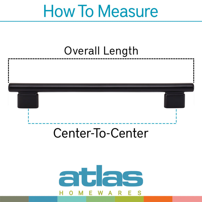Atlas Holloway 6 5/16" Center to Center Bar Pull
