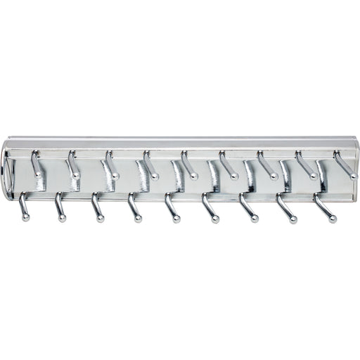 Hardware Resources Polished Chrome 14" Tie Rack
