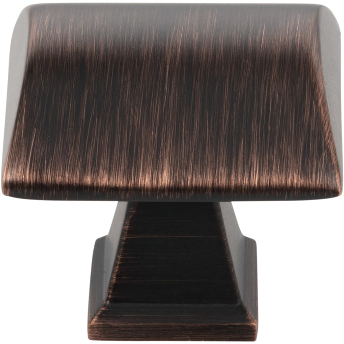 Jeffrey Alexander Roman 1-1/4" Length Square Knob