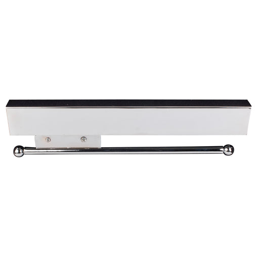 Hardware Resources Polished Chrome 12" Sliding Valet Rod