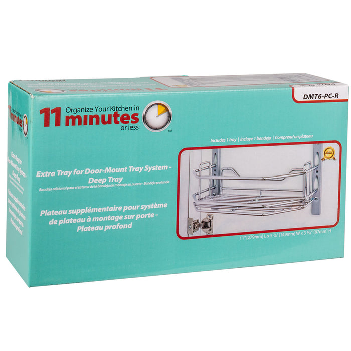 Hardware Resources 6" Extra Tray for Wire Door Mounted Tray System