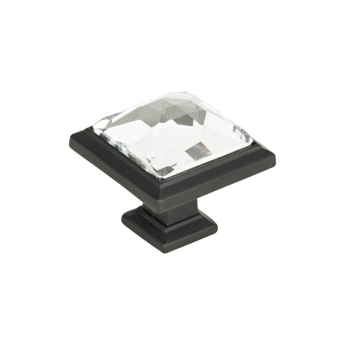 Atlas Legacy Crystal 1 5/16" Length Square Knob