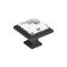 Atlas Legacy Crystal 1 5/16" Length Square Knob