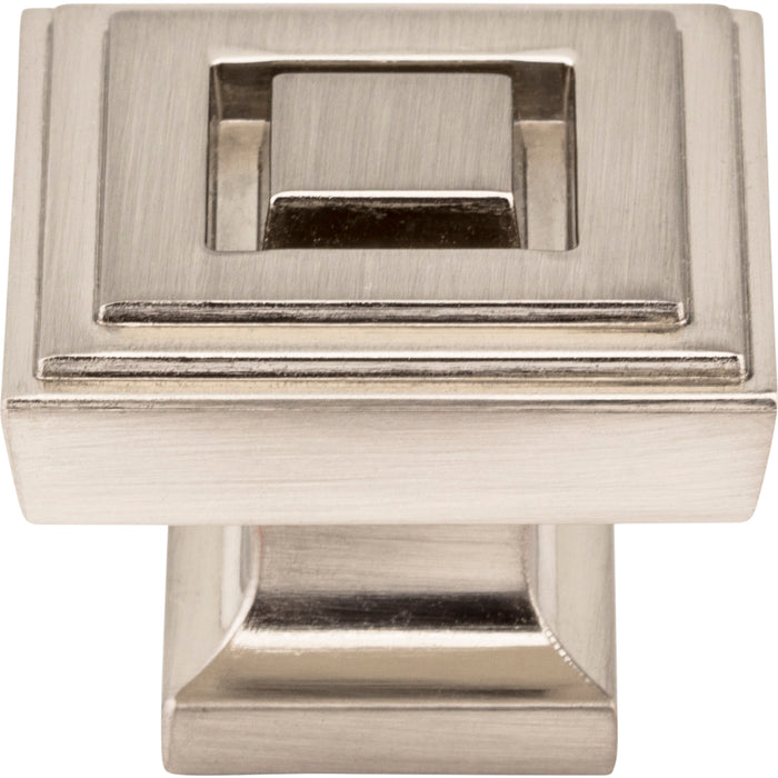 Jeffrey Alexander Delmar 1-1/4" Length Square Knob