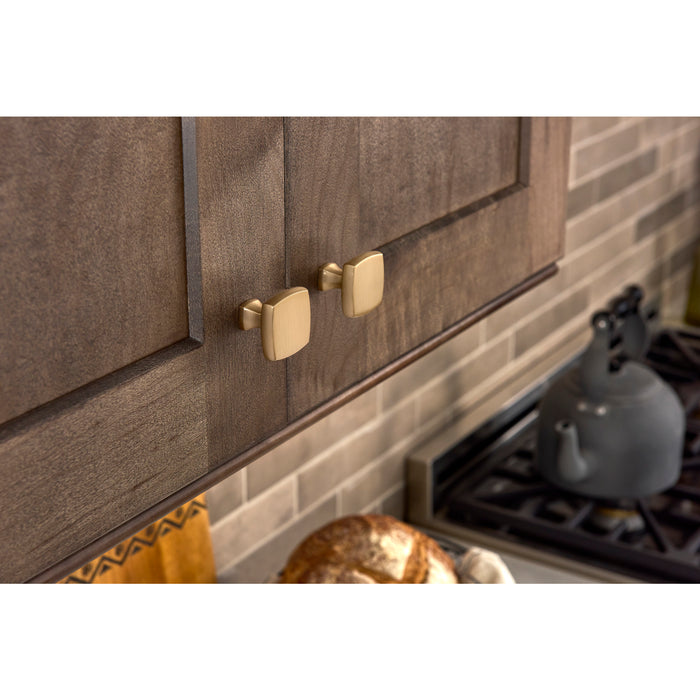 Jeffrey Alexander Griffin 1-3/8" Length Square Knob