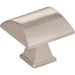 Jeffrey Alexander Roman 1-1/4" Length Square Knob