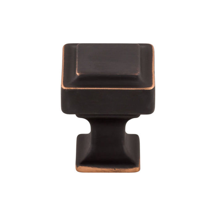 Top Knobs Ascendra 1" Length Square Knob