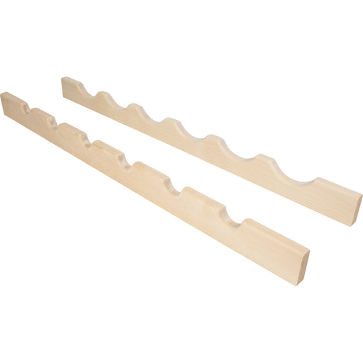 Hardware Resources 30" Maple Bottle Rack