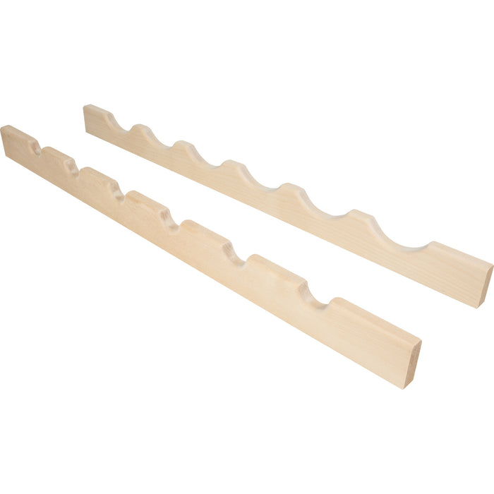 Hardware Resources 30" Maple Bottle Rack