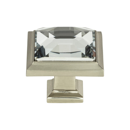 Legacy Crystal Length Square Knob