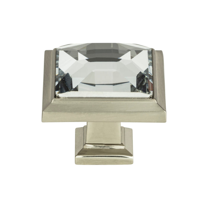 Legacy Crystal Length Square Knob