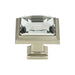 Legacy Crystal Length Square Knob