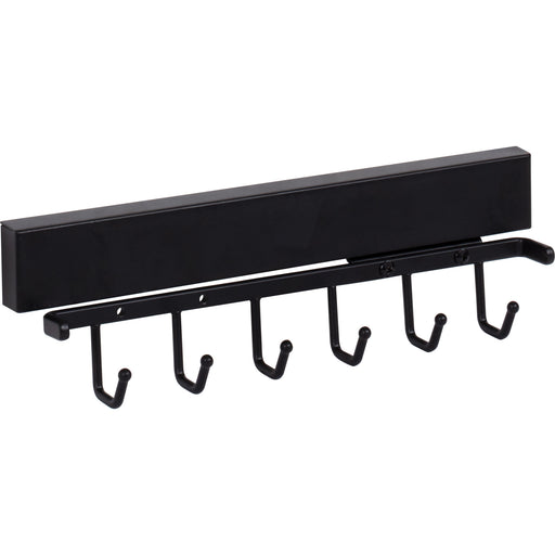 Hardware Resources Matte Black 12" Belt Rack