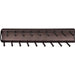 Hardware Resources Dark Bronze 14" Tie Rack