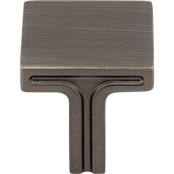 Jeffrey Alexander Anwick 1-1/8" Length Square Knob