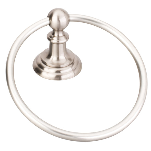 Elements Fairview Satin Nickel Towel Ring - Retail Packaged