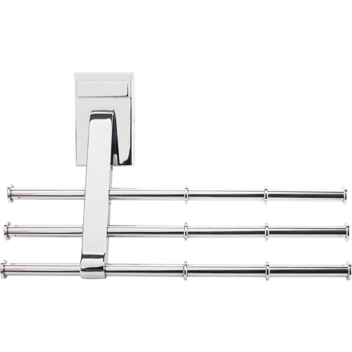 Hardware Resources Polished Chrome Tri-Level Tie Organizer