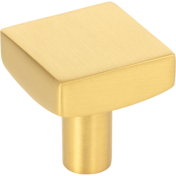 Jeffrey Alexander Dominique 1-1/8" Length Square Knob