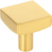 Jeffrey Alexander Dominique 1-1/8" Length Square Knob