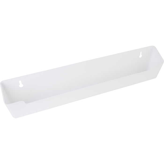 Hardware Resources 14-13/16" Slim Depth Plastic Tip-Out Tray for Sink Front