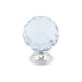 Top Knobs Light Blue Crystal 1 3/8" Diameter Round Knob
