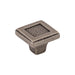 Top Knobs Square Inset 1 5/16" Length Square Knob