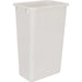 Hardware Resources Single White 50 Quart Top-Mount Trashcan Pullout for 12" Opening