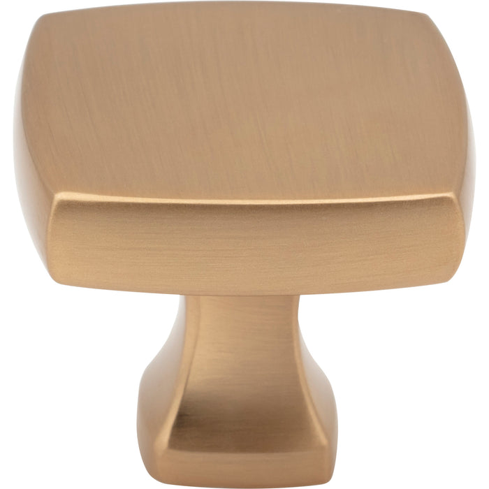 Jeffrey Alexander Griffin 1-3/8" Length Square Knob