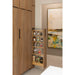 Hardware Resources 14" Wide 60" Tall Heavy-Duty Wood Pantry Pullout