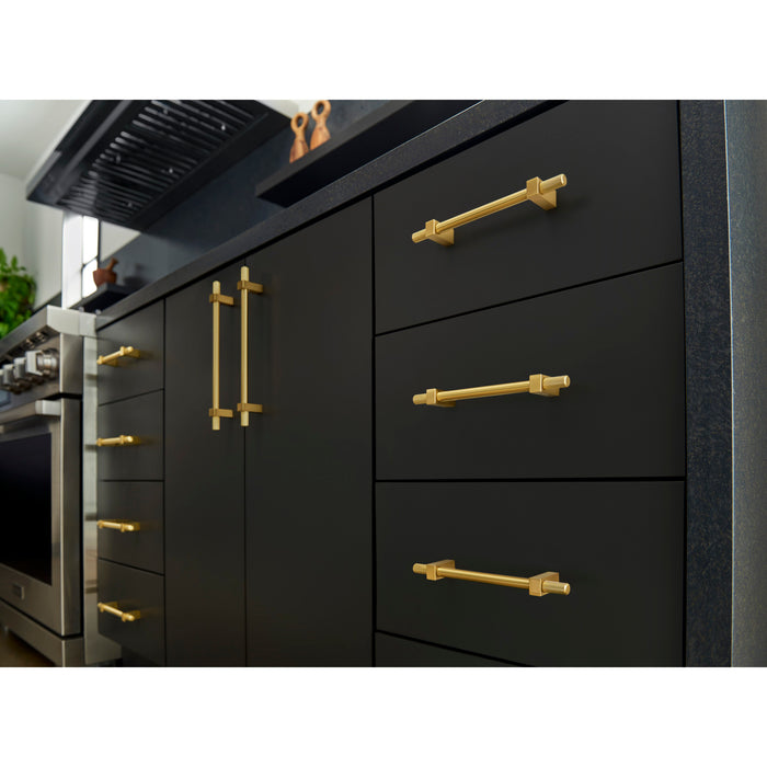 Jeffrey Alexander Larkin Knurled Ends 18" Center-to-Center Appliance Pull