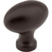 Jeffrey Alexander Lyon 1-9/16" Length Oval Knob
