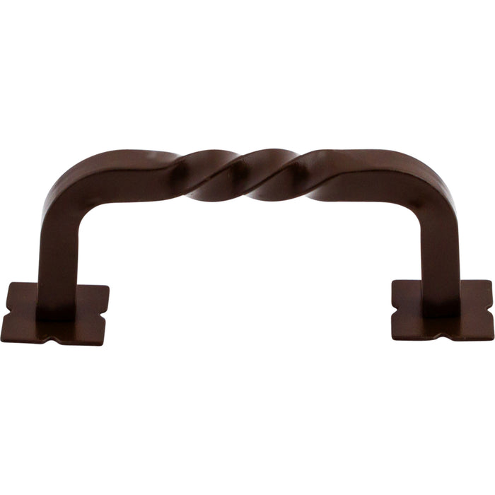 Top Knobs Square Twist 3" Center to Center Bar Pull