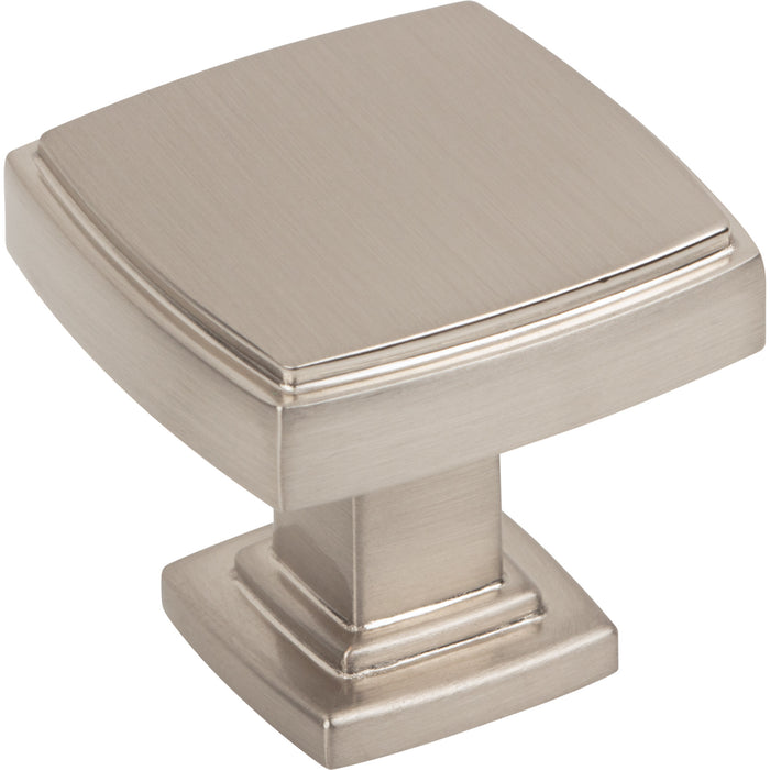 Jeffrey Alexander Renzo 1-1/4" Diameter Square Knob