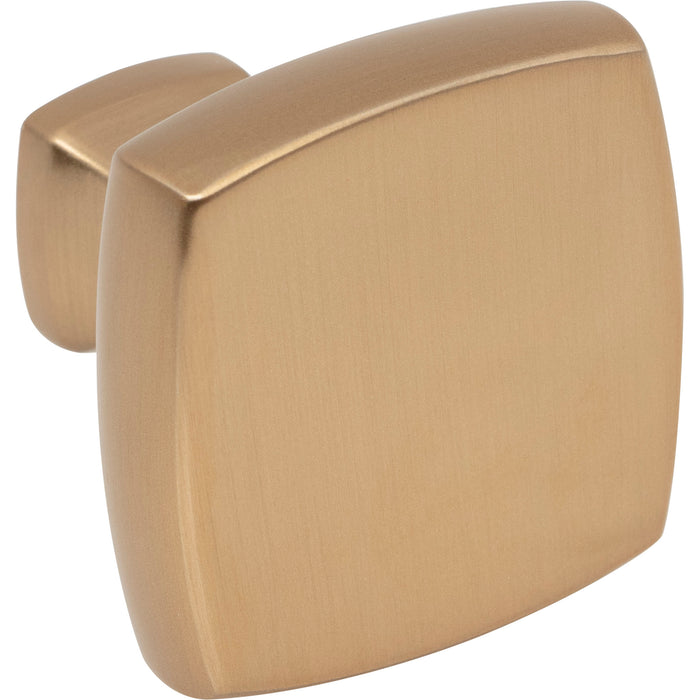 Jeffrey Alexander Griffin 1-3/8" Length Square Knob