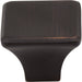 Jeffrey Alexander Marlo 1-1/4" Length Square Knob