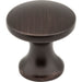Elements Slade 1" Diameter Mushroom Knob