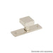 Top Knobs Channing 1 1/16" Length Square Knob