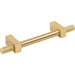 Jeffrey Alexander Larkin Knurled Ends 96 mm Center-to-Center Bar Pull