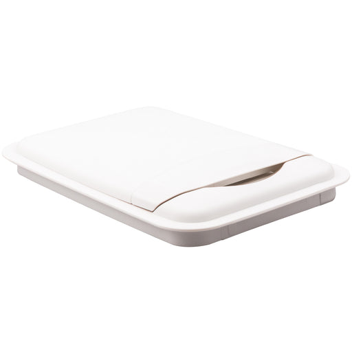 Hardware Resources White 35 Quart Plastic Waste Container Lid