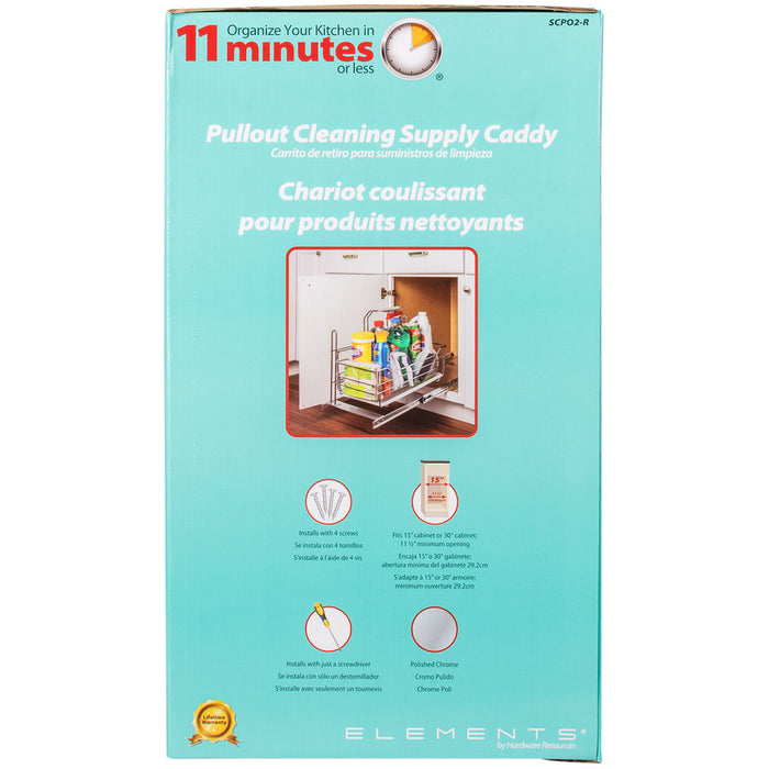 Hardware Resources Cleaning Supply Caddy Pullout
